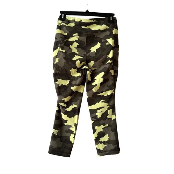 Lululemon Swift Speed High Rise Crop Leggings 21" Size 6 Camo Crispin Green - Picture 3 of 7